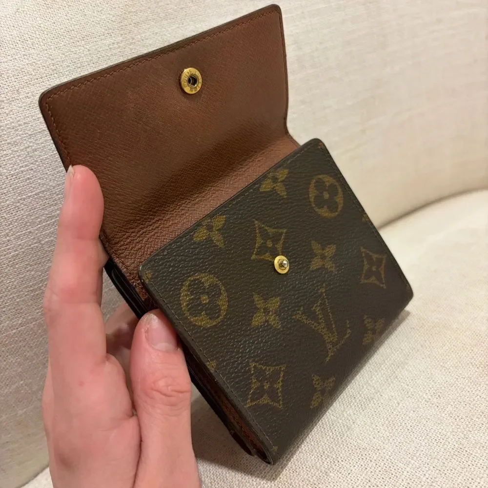 Louis Vuitton Portefeuille Trifold Wallet - Vintage Monogram Canvas